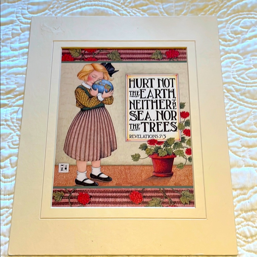 Mary Engelbreit Print 14 x 11” Revelations 7:3
